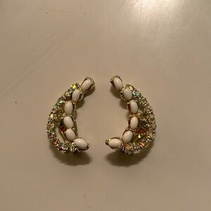 Vintage clip-on earrings